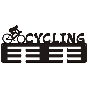 Κρεμάστρα Μεταλλίων απο MDF 40x17 CYCLING - κρεμάστρες