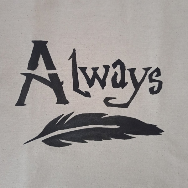 Πάνινη τσάντα Always (μεγάλη) - ύφασμα, ώμου, all day, tote, πάνινες τσάντες - 3