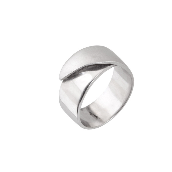 Δαχτυλίδι "βέρα" απο ασήμι 925 επιπλατινωμένο - ασήμι 925, βεράκια, σταθερά, επιπλατινωμένα - 2
