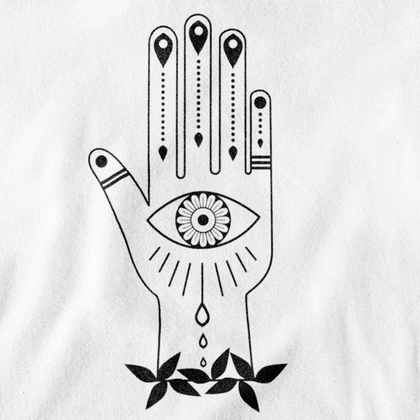 Εκτυπώσιμο σχέδιο "Mystical Hand" - t-shirt, tote