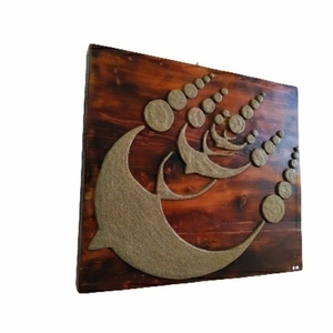 "ΗΓΕΣΙΑ" - ξύλο, ζωγραφισμένα στο χέρι, πίνακες & κάδρα - 3