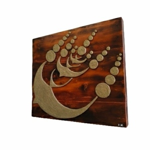 "ΗΓΕΣΙΑ" - ξύλο, ζωγραφισμένα στο χέρι, πίνακες & κάδρα - 4