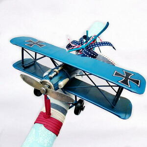Λαμπάδα με μαχητικό αεροσκάφος μινιατούρα Μπλε - αγόρι, λαμπάδες, για παιδιά, για ενήλικες, για εφήβους - 4