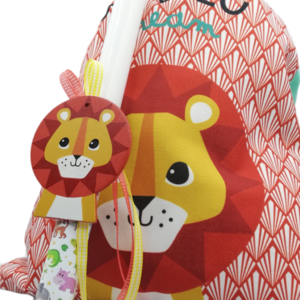 Λαμπάδα λιονταράκι με ασορτί τσάντα - αγόρι, λαμπάδες, για παιδιά, ζωάκια, για μωρά