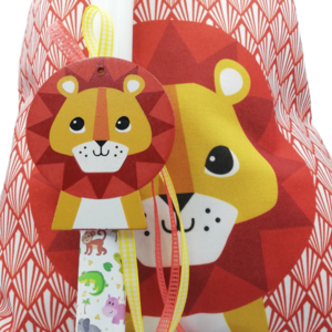 Λαμπάδα λιονταράκι με ασορτί τσάντα - αγόρι, λαμπάδες, για παιδιά, ζωάκια, για μωρά - 3