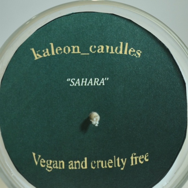SAHARA-Φυτικό κερί σόγιας με αρώματα από την έρημο - αρωματικά κεριά - 2