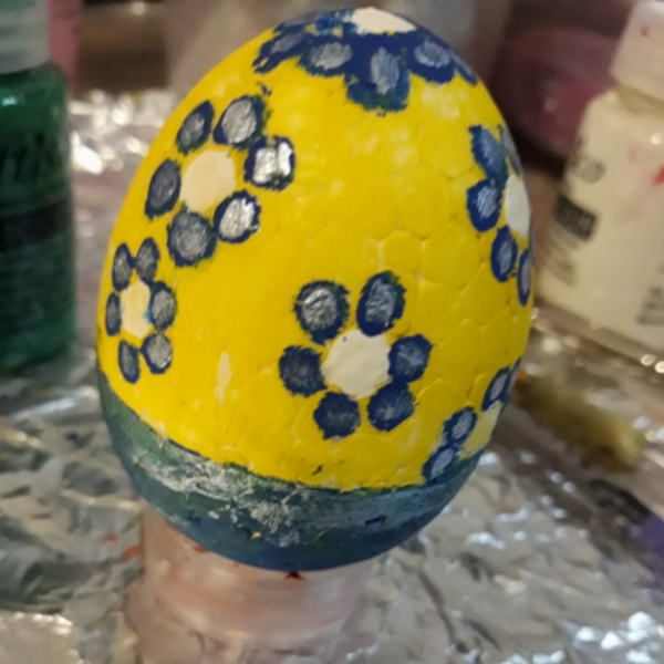 Ζωγραφισμενο αυγο - διακοσμητικά, πρώτο Πάσχα