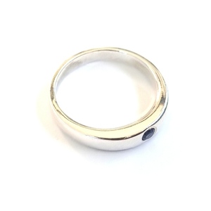 Δαχτυλίδι Βερα Οβάλ. Oval 925 Silver band ring. - ασήμι, ασήμι 925, βεράκια, σταθερά, επιπλατινωμένα - 4