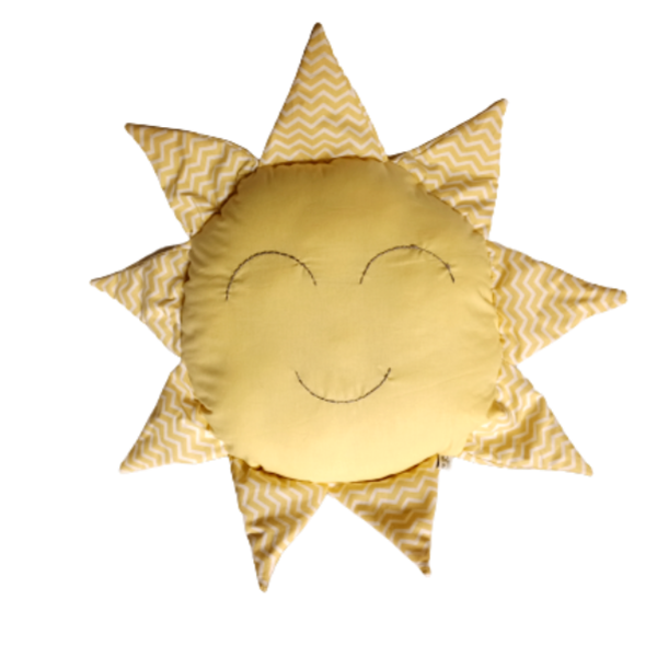Μαξιλάρι παιδικό διακοσμητικό " Ήλιος " - κορίτσι, αγόρι, ήλιος, μαξιλάρια