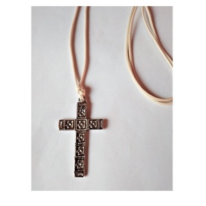 Κλασσικός μεταλλικός σταυρός, 53 εκ. αυξομειούμενο. - κολιέ, κορδόνια, δώρα για άντρες, σταυροί, αυξομειούμενα - 2