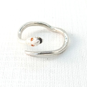 Δαχτυλιδι φιδακι. Snake ring. - chevalier, ασήμι 925, boho, επιπλατινωμένα, αυξομειούμενα