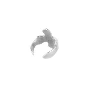 Δαχτυλίδι Αντρικό "Cross" - ορείχαλκος, επάργυρα, δαχτυλίδια, σταθερά, μεγάλα - 2