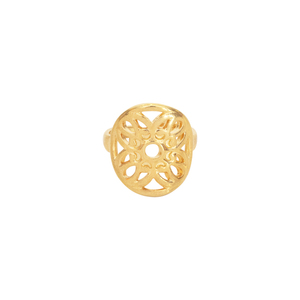 Δαχτυλίδι Αυξομειούμενο "Marocco" - επιχρυσωμένα, επάργυρα, μικρά, boho, αυξομειούμενα - 4