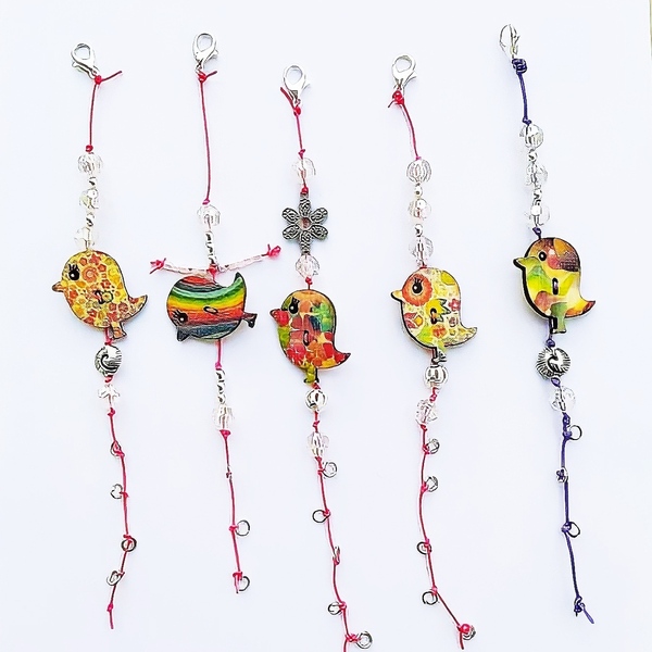 Βραχιόλια (σετ 3 τεμάχια) - charms, λουλούδι, κοσμήματα, χεριού, αυξομειούμενα, παιδικά βραχιόλια