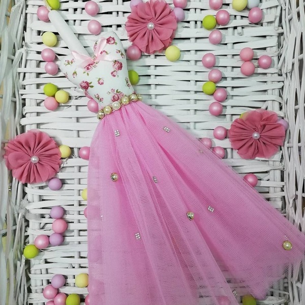 Λαμπάδα. Φορεματάκι με φλοραλ μπούστο - κορίτσι, λαμπάδες - 3