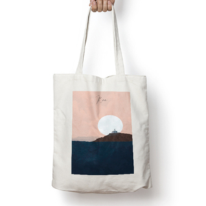 Κέα Φάρος - Πάνινη τσάντα Tote Bag-Αντίγραφο - ύφασμα, ώμου, all day, tote, πάνινες τσάντες