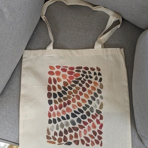 Speckled Hen - Πάνινη τσάντα Tote Bag - ύφασμα, ώμου, all day, tote, πάνινες τσάντες - 2