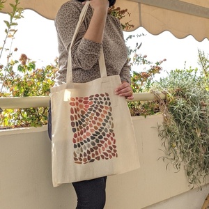 Speckled Hen - Πάνινη τσάντα Tote Bag - ύφασμα, ώμου, all day, tote, πάνινες τσάντες - 4
