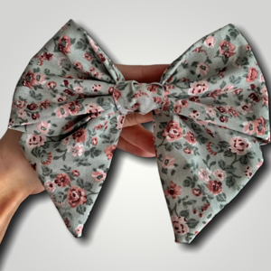 Bow Clip - Floral - hair clips