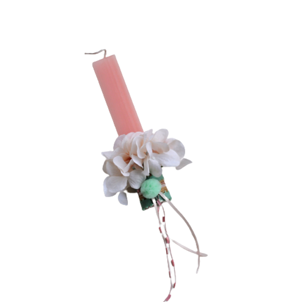 Αρωματικό Πλακέ Κερί με Λουλούδια - γυναικεία, κορίτσι, λαμπάδες, για ενήλικες, για εφήβους