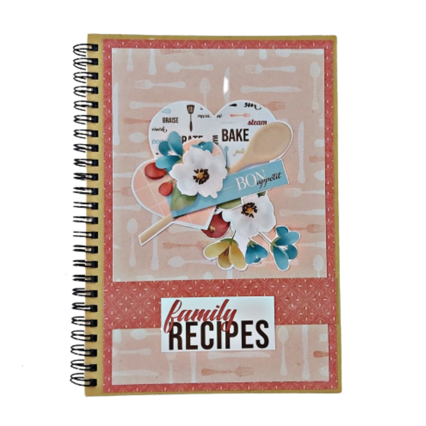Τετράδιο συνταγών μαγειρικής no2 - τετράδια συνταγών, τετράδια & σημειωματάρια