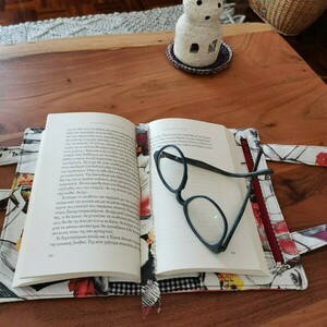 Θήκη βιβλίου Frida - ύφασμα, δώρο, θήκες βιβλίων, για παιδιά, για ενήλικες - 4