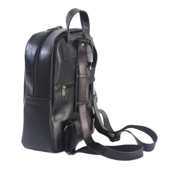 Σακίδιο Backpack μαυρο - δέρμα, πλάτης, all day - 2