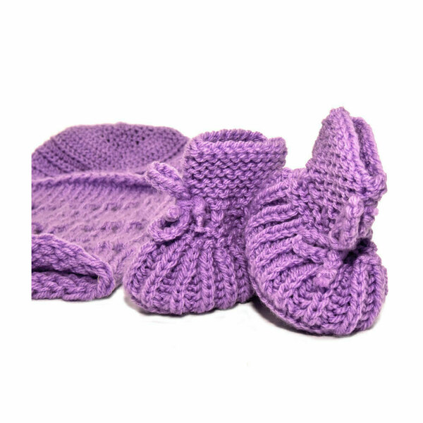 Παπουτσάκια αγκαλιάς βρεφικά πλεκτά διάφορα χρώματα - δώρο για νεογέννητο, πλεκτά, αγκαλιάς - 3
