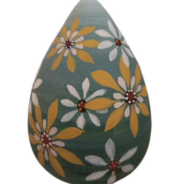 Κεραμικό αυγό ζωγραφισμένο στο χέρι - κεραμικό, διακοσμητικά, πασχαλινά αυγά διακοσμητικά, για ενήλικες