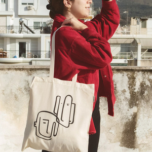 Tote Bag Faces Organic Cotton - ύφασμα, ώμου, all day, tote, πάνινες τσάντες - 2