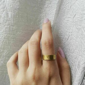 "Dasy" δαχτυλίδι βεράκι - ορείχαλκος, αλπακάς, σφυρήλατο, βεράκια, αυξομειούμενα - 2