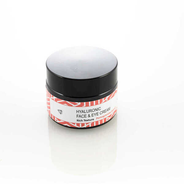 HYALURONIC FACE & EYE CREAM -POMEGRANATE EXTRACT - 50ML