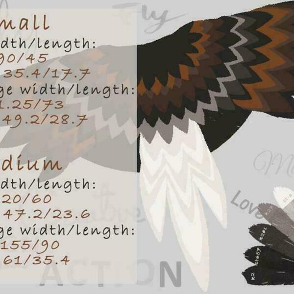 Halloween Γεράκι κάπα φτερών χειροποίητη διαμέτρου 120cm - φτερό, παιχνίδια, γενέθλια - 5