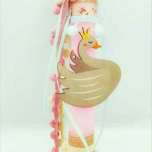 Αρωματική λαμπάδα Pink Swan! - κορίτσι, λαμπάδες, για παιδιά