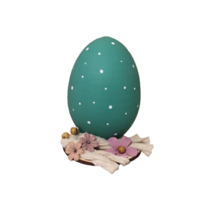 Πασχαλινό κεραμικό αυγό με βάση small - διακοσμητικά, πασχαλινά αυγά διακοσμητικά, για ενήλικες, πασχαλινή διακόσμηση, πασχαλινά δώρα