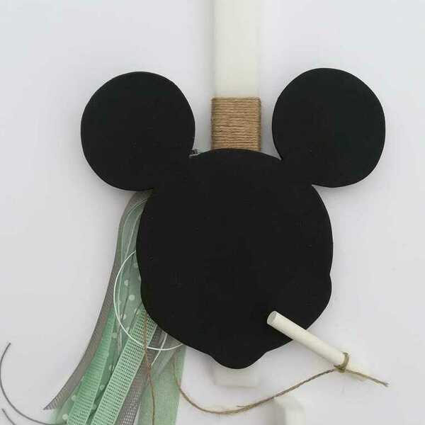 Λαμπάδα με μαυροπίνακα mouse - λαμπάδες, για παιδιά, ήρωες κινουμένων σχεδίων, για μωρά - 3