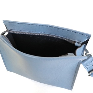 Τσαντάκι Μέσης, Γαλάζιο - clutch, all day, δερματίνη, μικρές - 2