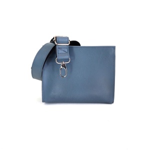 Τσαντάκι Μέσης, Γαλάζιο - clutch, all day, δερματίνη, μικρές - 3