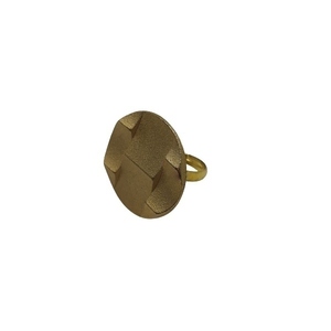 Δαχτυλίδι μεγάλο χρυσό σιδερένιο boho στυλ - boho, μπρούντζος, μεγάλα, αυξομειούμενα