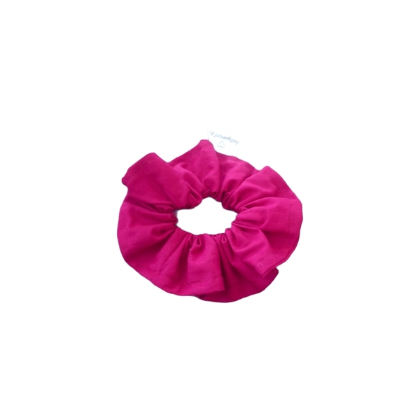 Scrunchies Μπορντό ροζ - λαστιχάκια μαλλιών, αξεσουάρ μαλλιών - 2