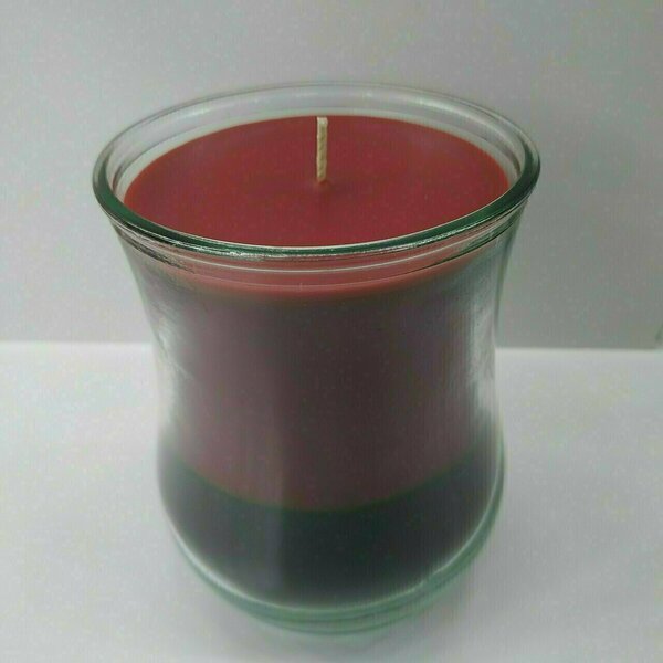 Χειροποίητο αρωματικό κερί σε διάφορα χρώματα και αρώματα 13χ9 εκ. - αρωματικά κεριά - 3