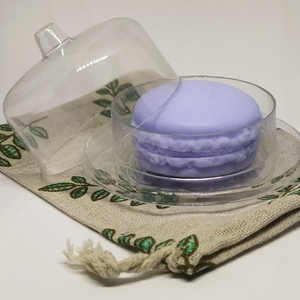 "Macarons Baby!" Σετ 3 τεμαχίων με διαφορετικά αρώματα σε διάφανη βάση - δώρο, γλυκά, χεριού, σώματος - 4