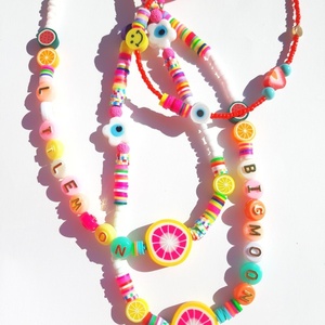 Πολύχρωμο λουράκι για το κινητό "σαγκουίνι". Colourful bead strap. - κρεμαστά, candy, λουράκια, φθηνά