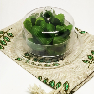 "Cactus Love" 6 Mini σαπουνάκια με άρωμα Καρπούζι σε διάφανη βάση! - κάκτος, χεριού, προσώπου, σώματος - 2