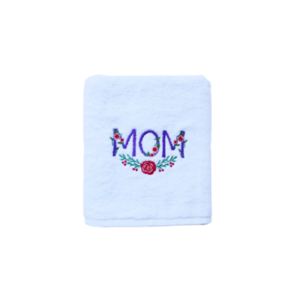 Πετσέτα Προσώπου για την "Γιορτή της Μητέρας". - κεντητά, λευκά είδη, διακοσμητικά, γιορτή της μητέρας, πετσέτες - 4