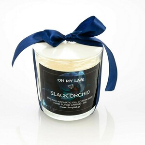 BLACK ORCHID - AROMATIC SOY CANDLE 48H - αρωματικά κεριά