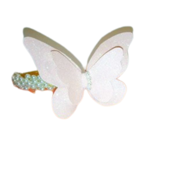 "Αστραφτερή πεταλούδα" στεκα μαλλιών - πεταλούδα, αξεσουάρ μαλλιών - 2