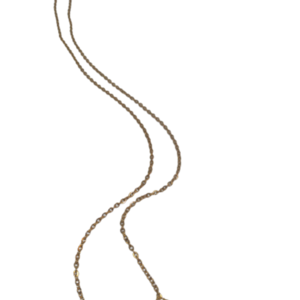 Κολιε από ατσάλινη αλυσίδα και μεταλλική μπάρα - επιχρυσωμένα, επάργυρα, κοντά, ατσάλι - 2