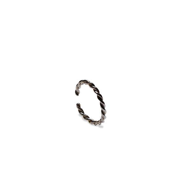 Δαχτυλίδι ασημένιο twisted wire - ασήμι 925, minimal, βεράκια, διαχρονικό, αυξομειούμενα