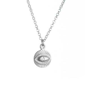 Κολιέ Small Eye silver - ασήμι 925, μάτι, κοντά, φθηνά